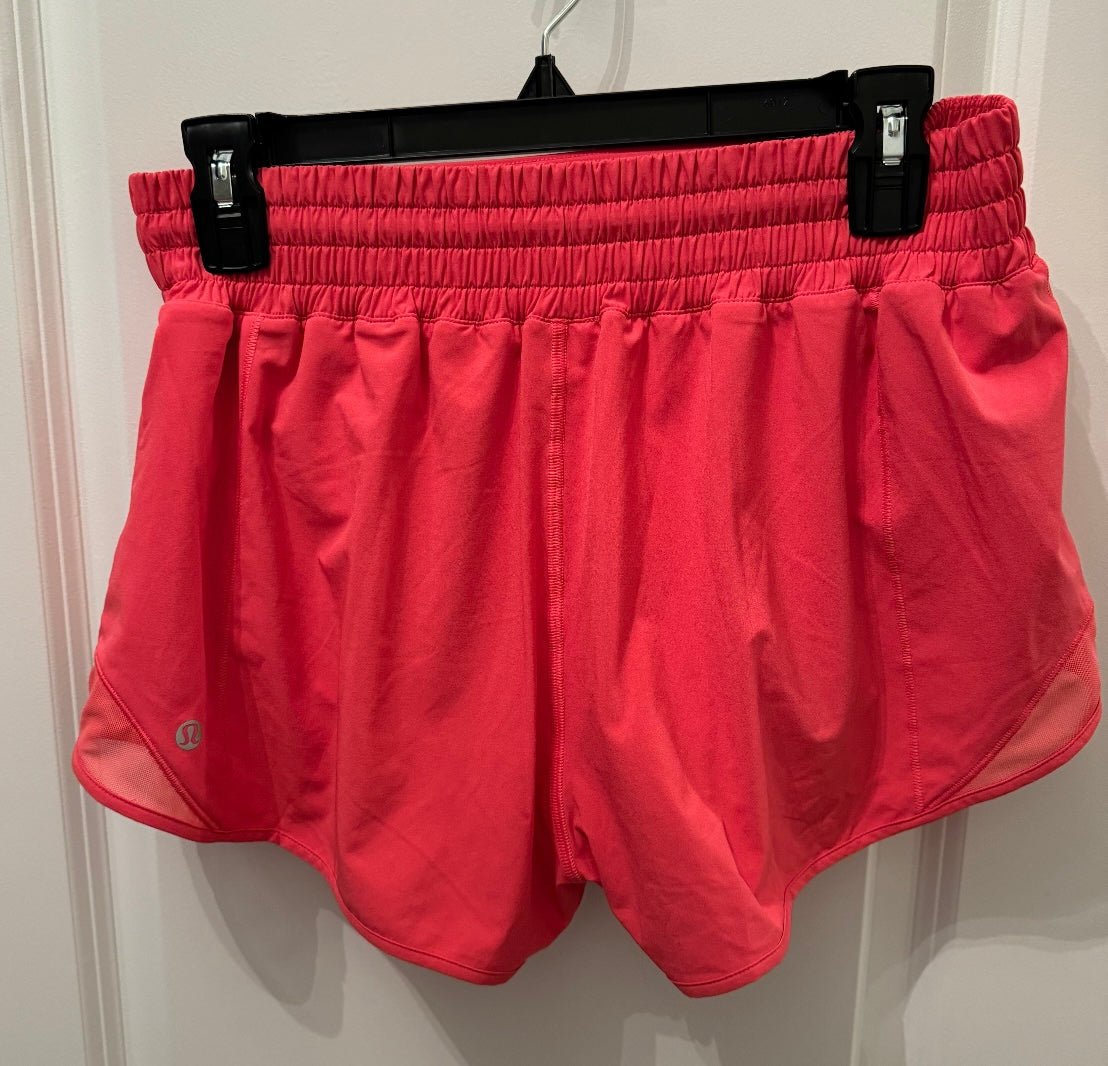 Lululemon Hotty Hot Shorts Women’s 8 Neon Pink