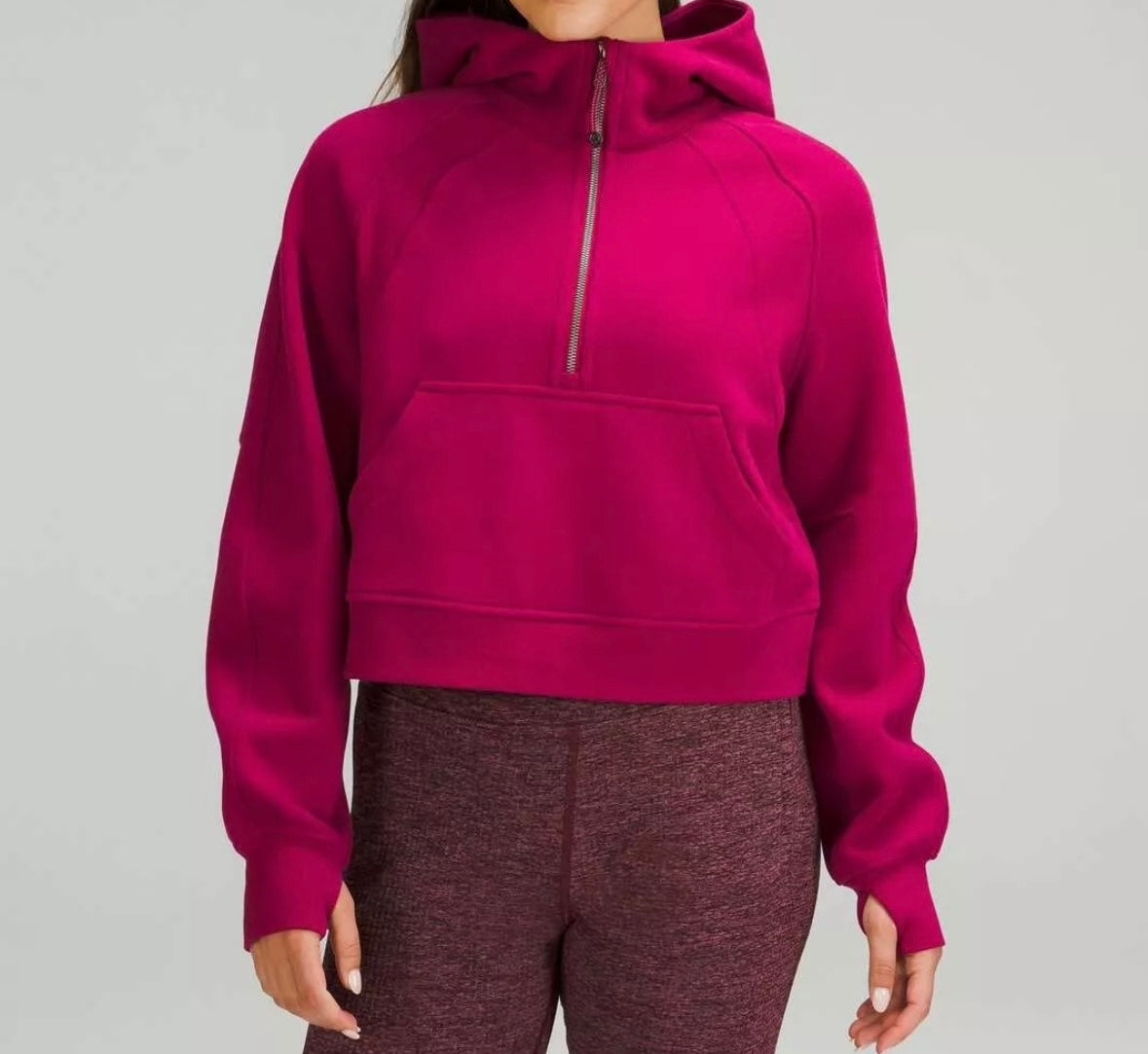 Lululemon Scuba Hoodie Women’s XS/S Burgundy