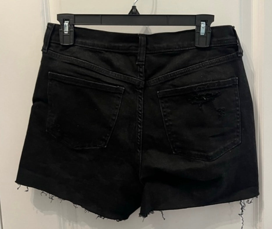 Gap 4” Short High Rise Women’s Size 28 Black