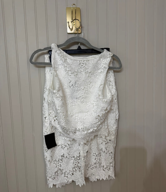Lulu’s Lace Matching Set Women’s Small White