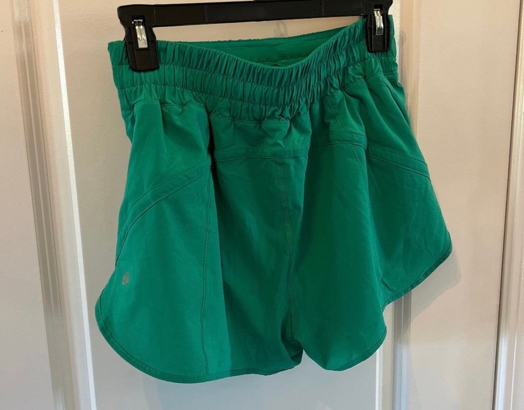 Lululemon Active Shorts Women’s Size 8 (Medium) Emerald