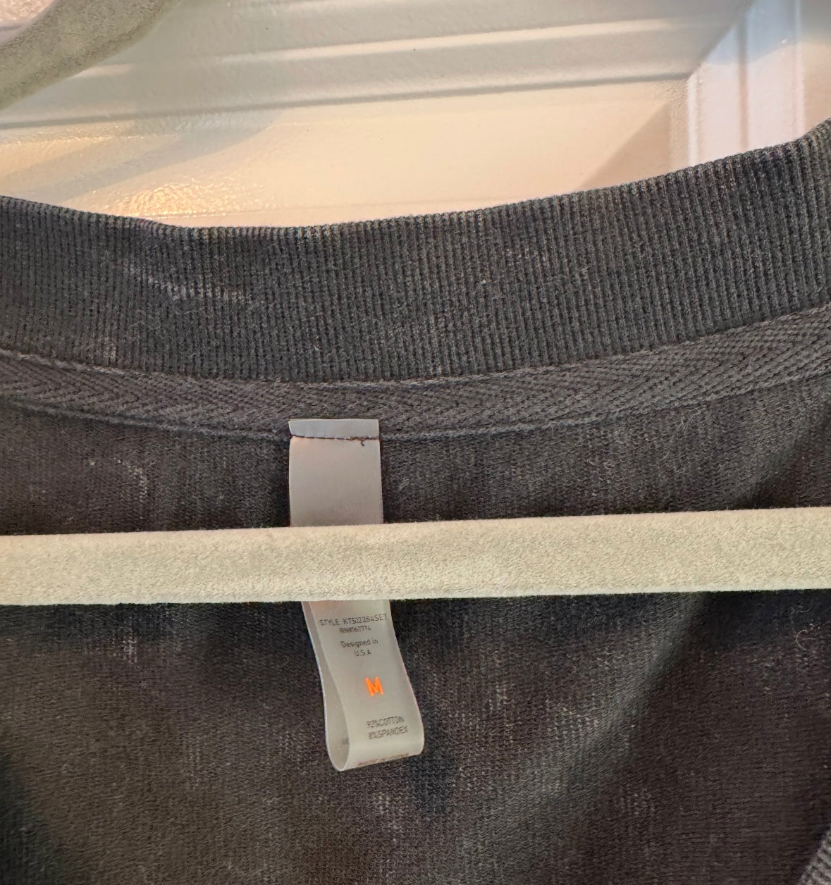 Mono B Mineral Wash Matching Set Women’s Medium Black
