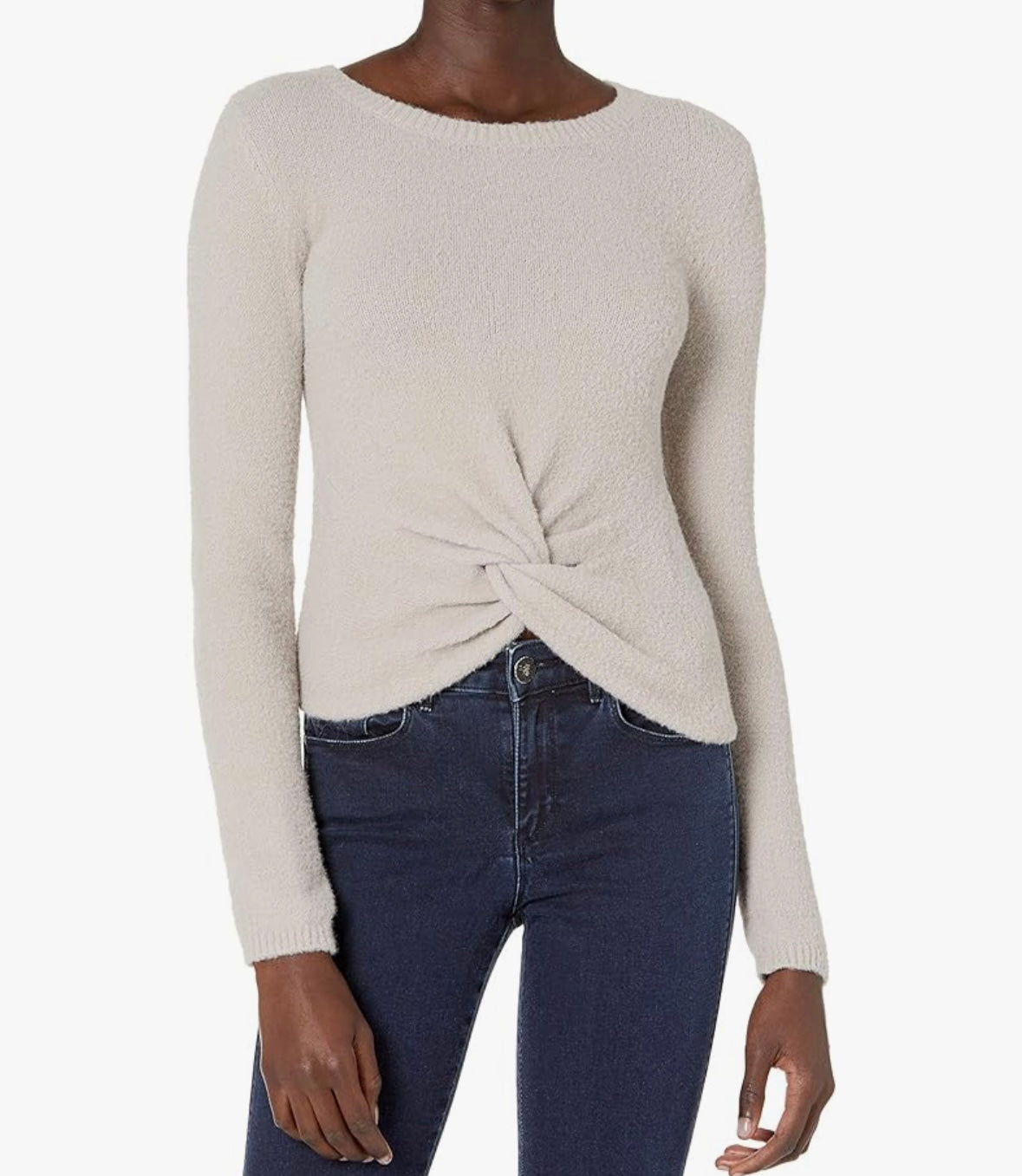 The Drop Eloise Twist Front Sweater Women’s Medium
