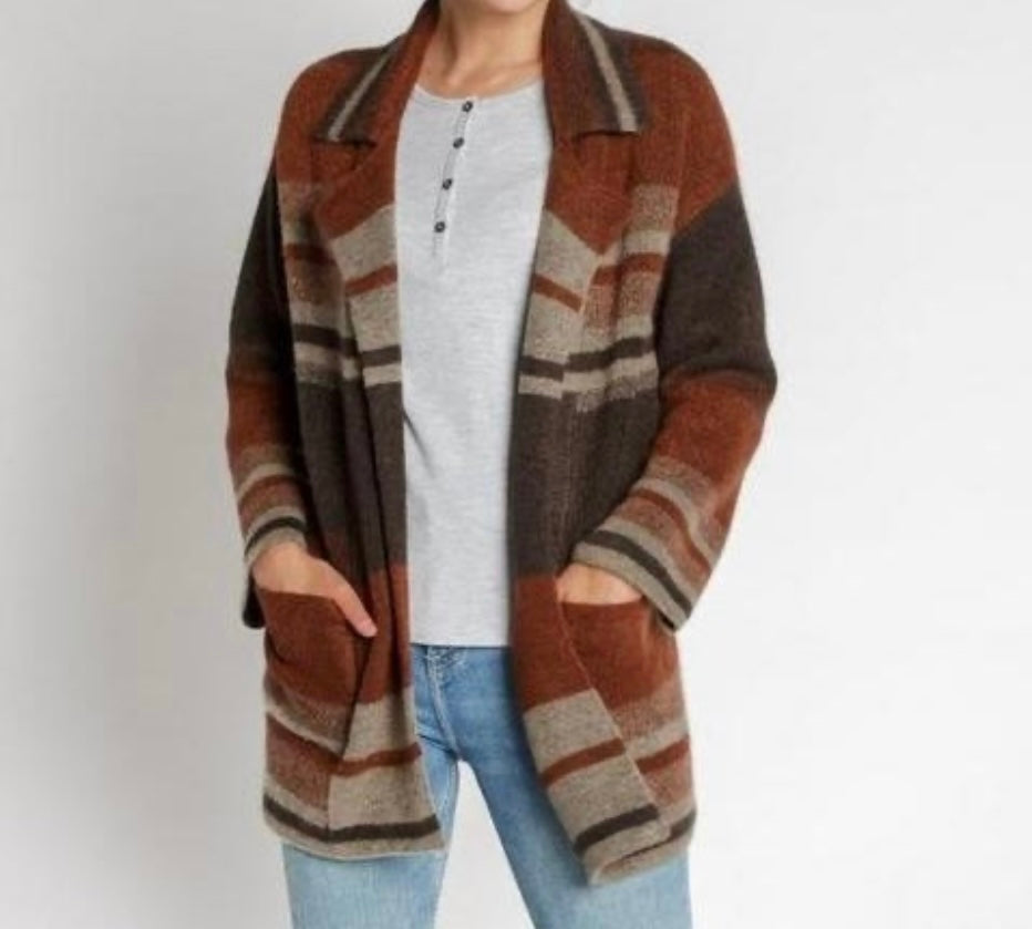 Thread & Supply Sparrow Coat Women’s Size Medium Amber Brown NWT