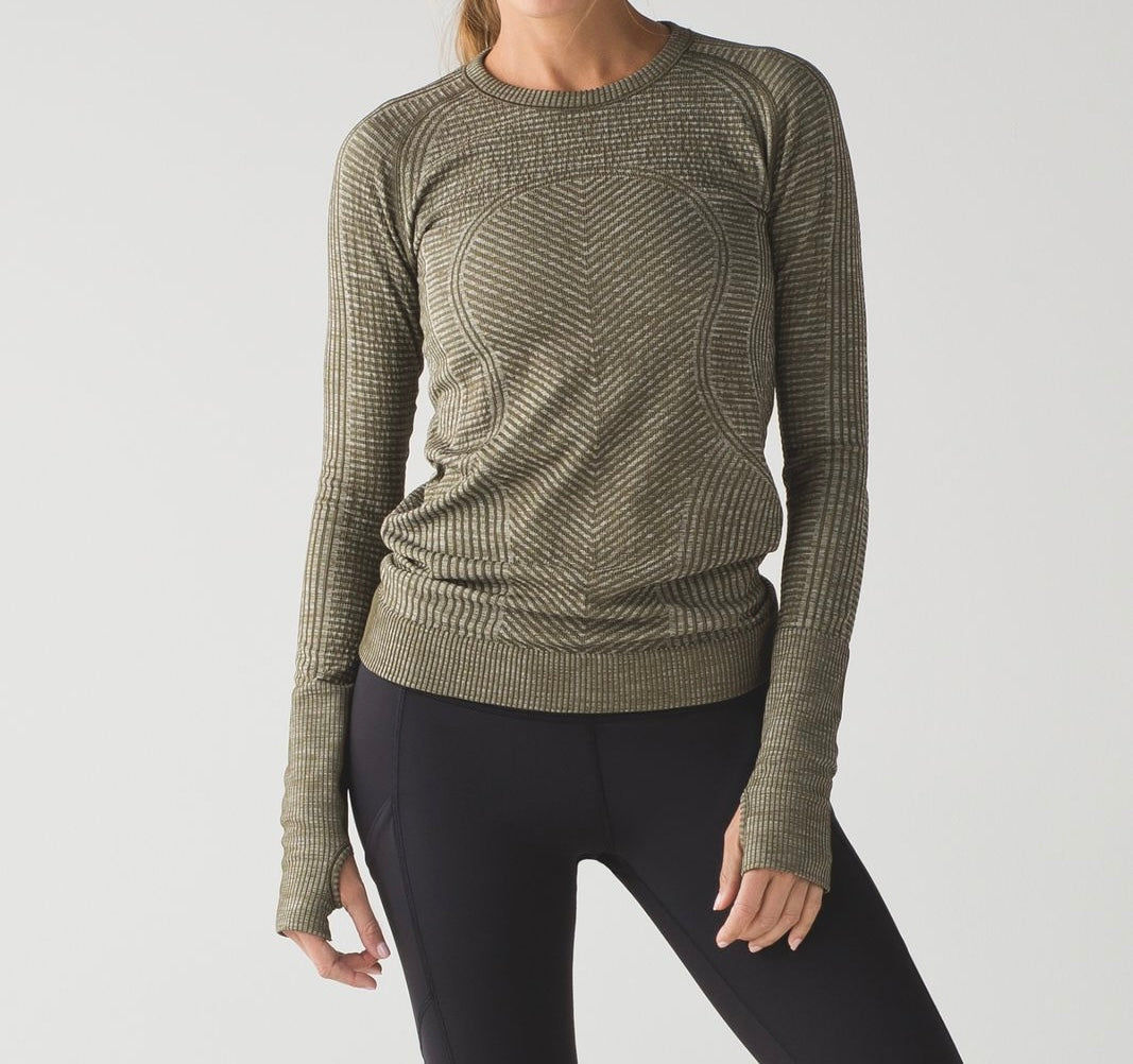 Lululemon Restless Pullover Women’s Size 4 Military Green
