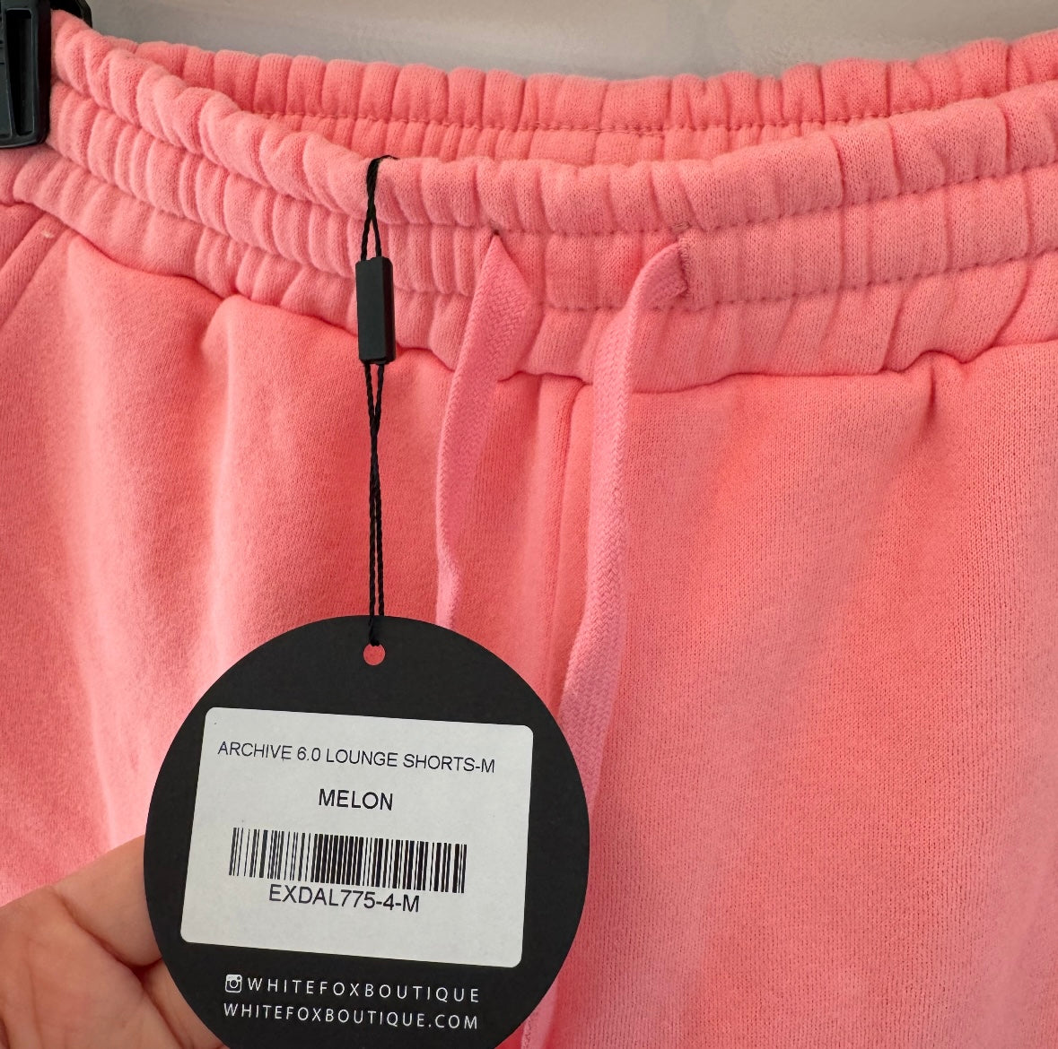 Whitefox Archive 6.0 Lounge Shorts Women’s Medium Coral