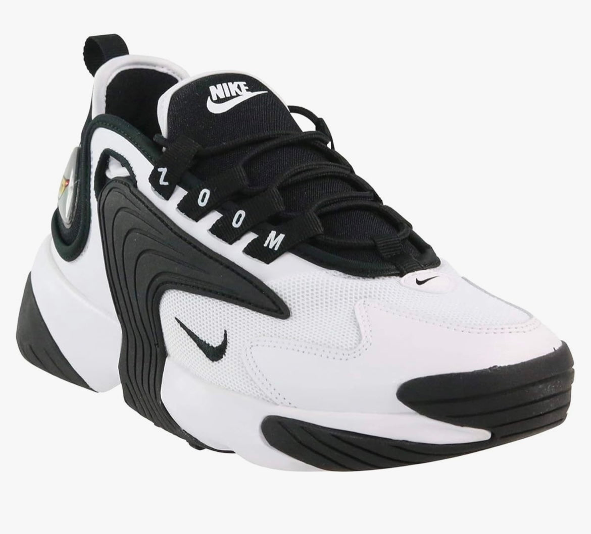 Nike Zoom 2K Retro Y2K Chunky Sneakers Women’s Size 9 (Men’s Size 7.5) White Black