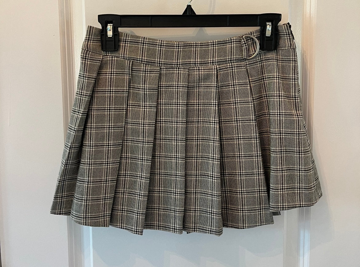 Zara Plaid Pleated Schoolgirl Skirts Jr’s 13-14 NWT