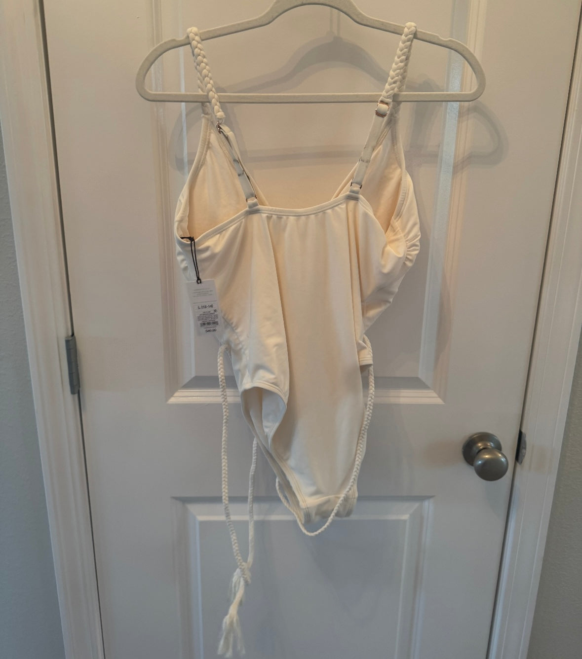 Shade & Shore Swimsuit Women’s Large Off White NWT