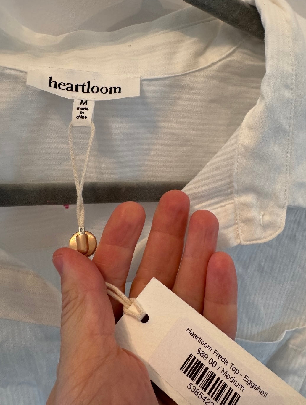 Heartloom Freda Top Women’s Medium NWT