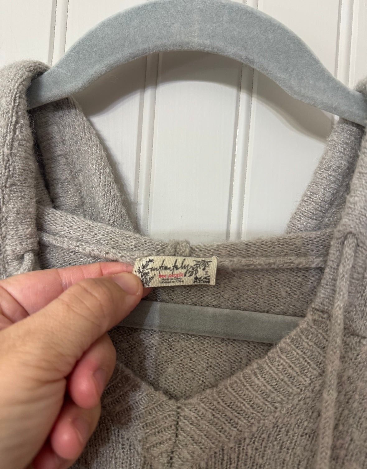 Free People Hooded Sweater Women’s Medium