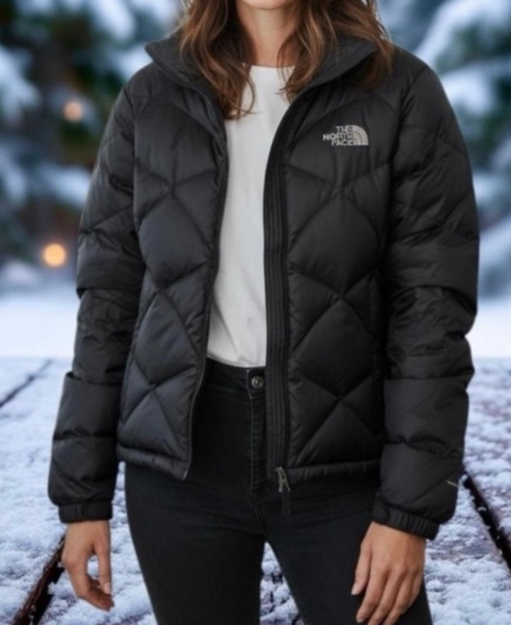 The North Face 550 Down Puffer Jacket Women’s Large Black