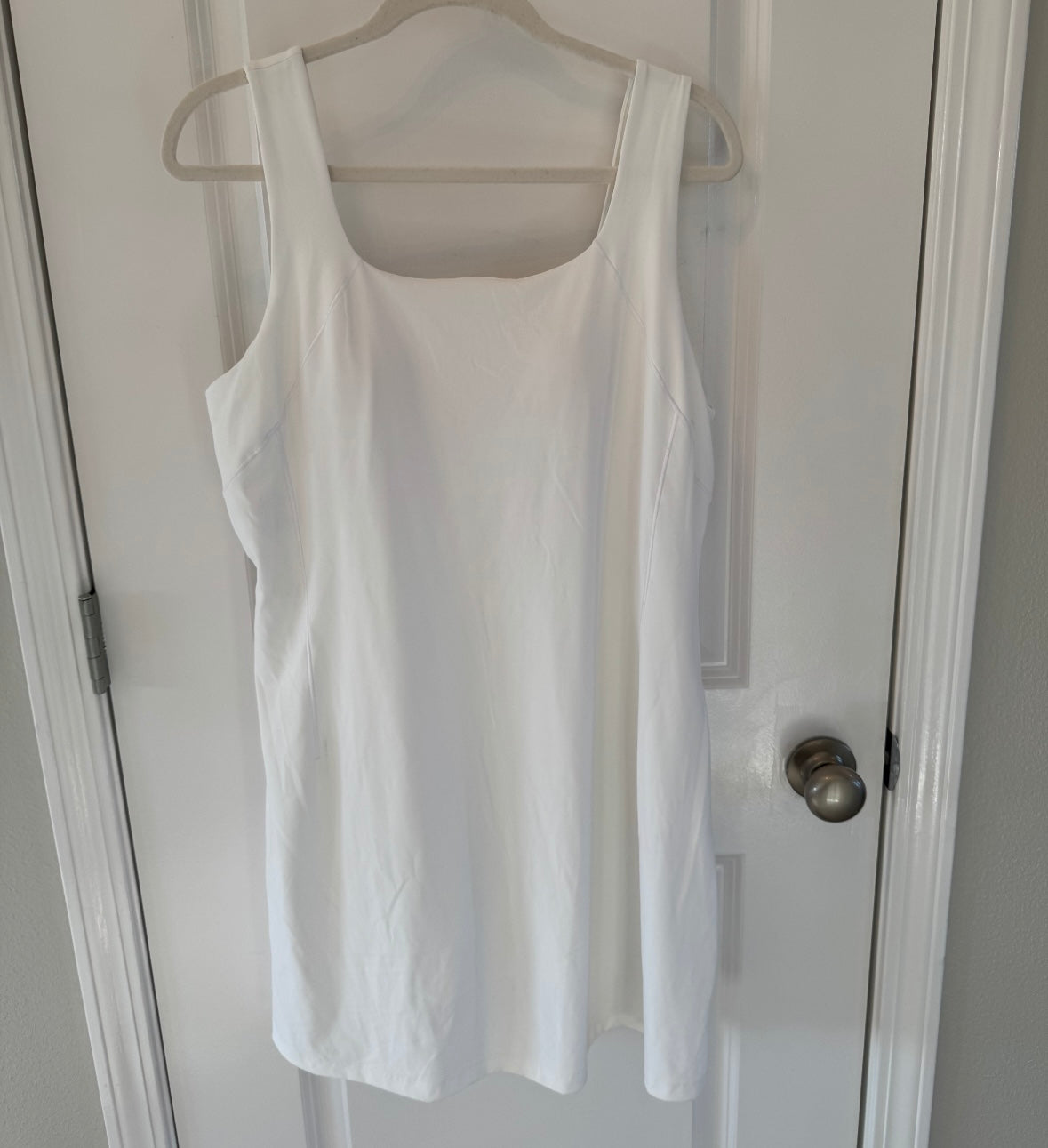 Calia Active Dress w Built In Shorts Women’s XL White NWT