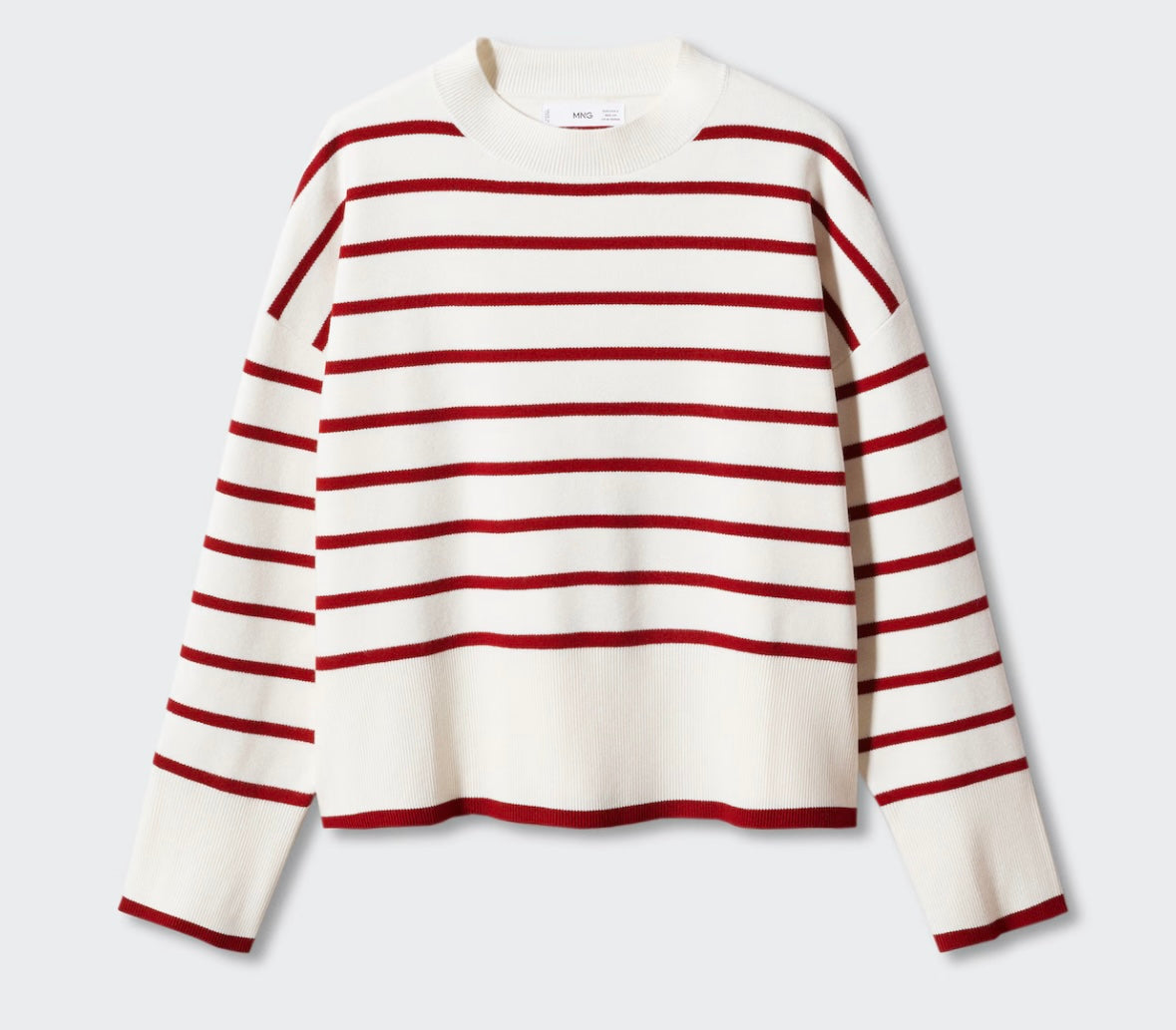 Mango Oversized Stripe Sweater Women’s Small