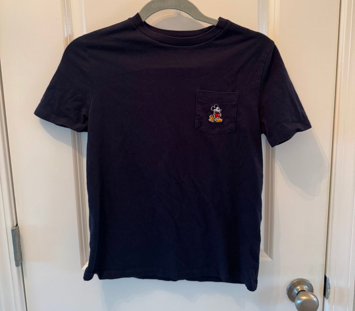 Gap × Disney Pocket Cotton TShirt Youth Size XL 12-13 Years Navy