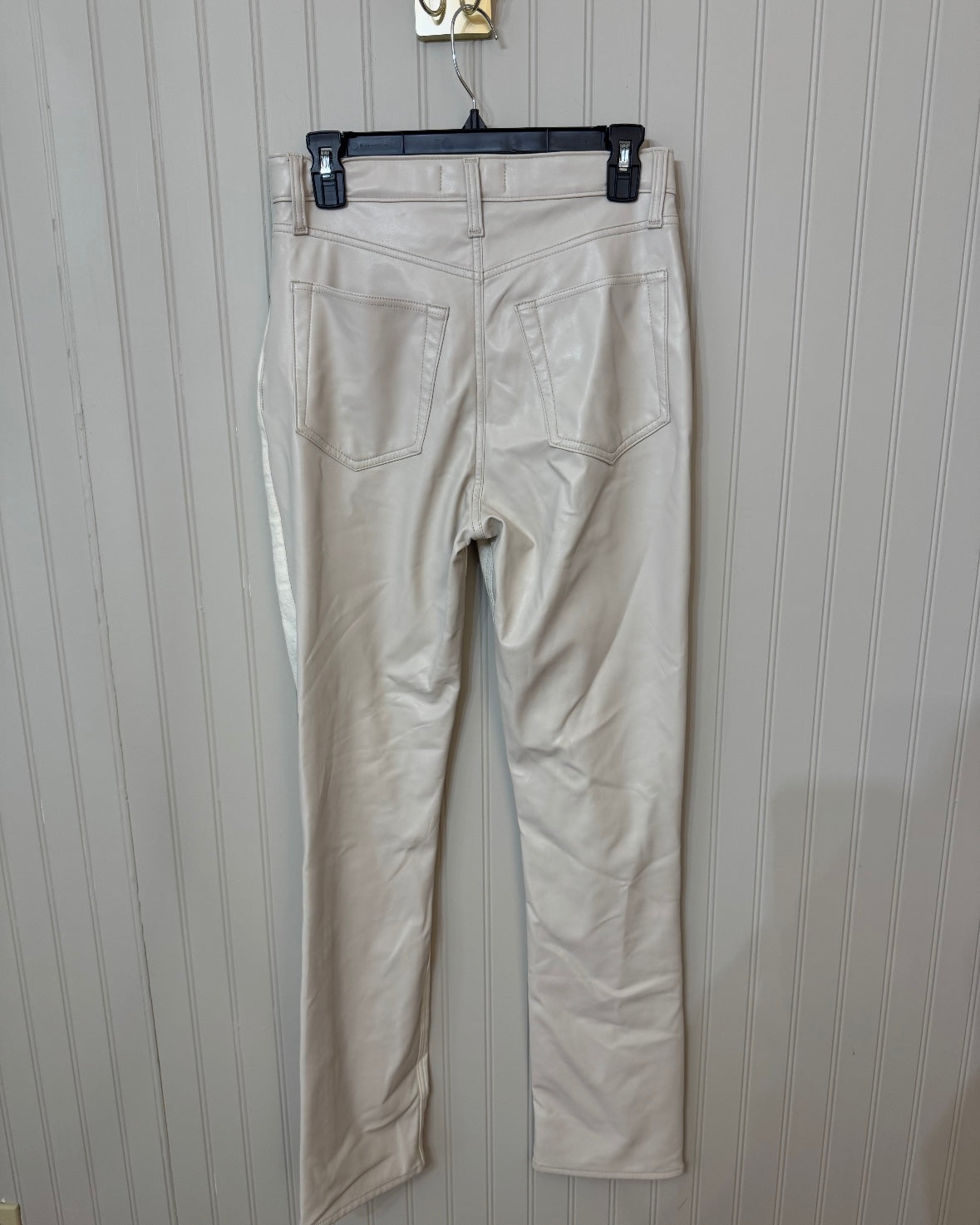 Abercrombie & Fitch Mixed Fabric 90 Slim Straight Ultra High Rise Women’s Size 28/6 L