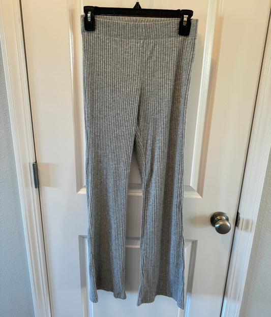 H&M Ribbed Flare Leggings Women’s Size Small Heather Gray