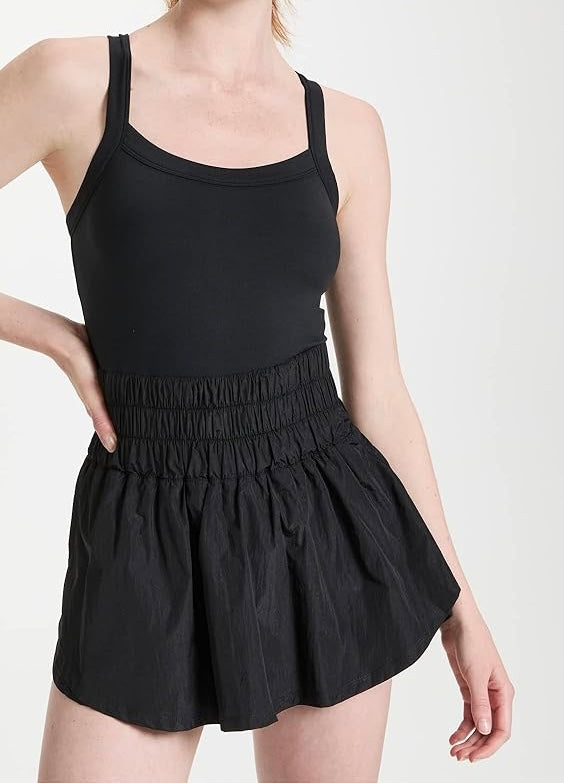 Free People FP Movement Way Home Skortsie Women’s Small Black