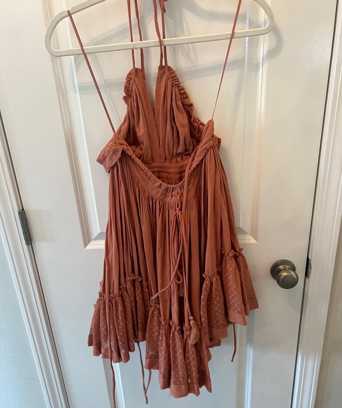 Miou Muse Bohemian Dress Women’s Size XS Toffee