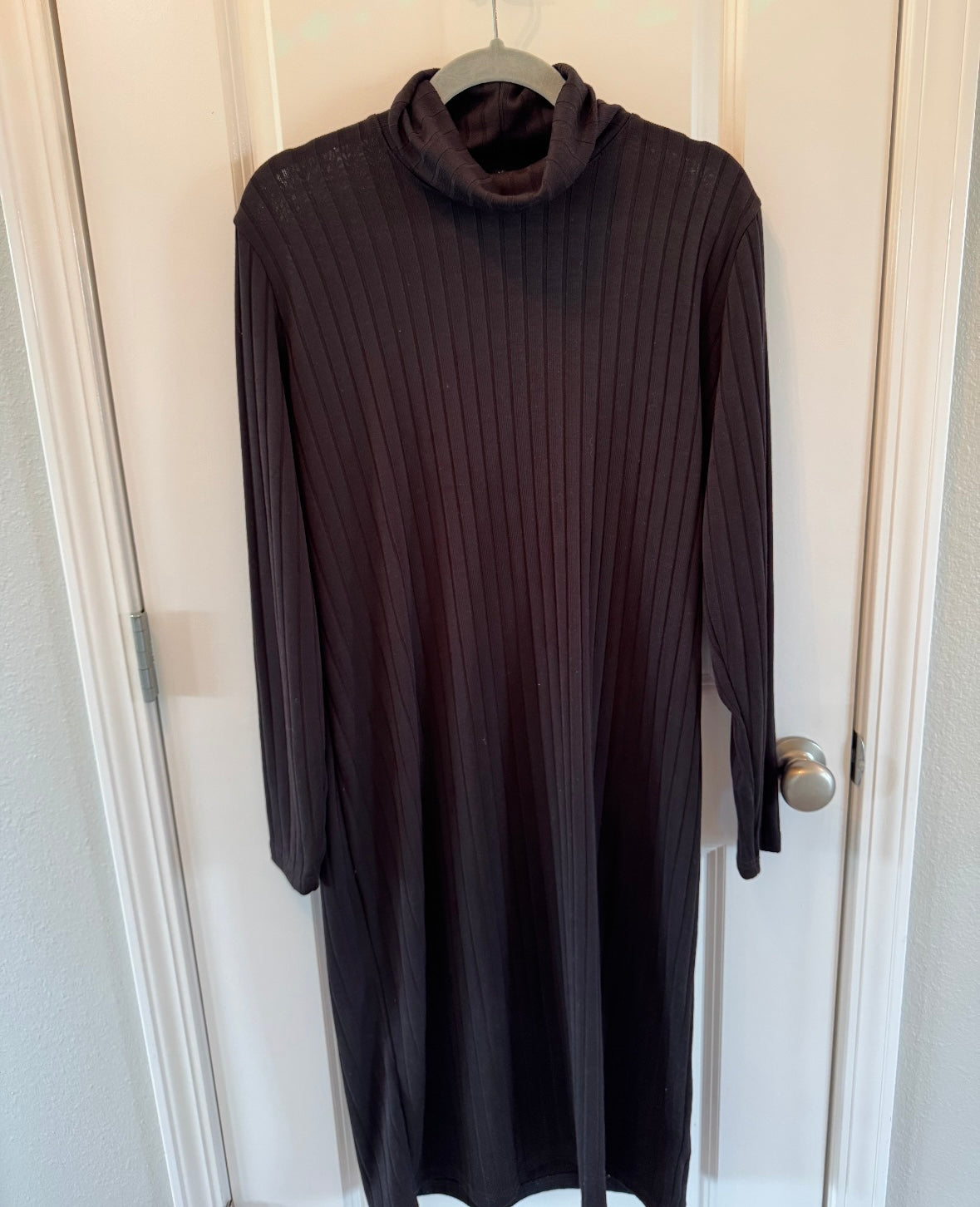 H&M Knit Midi Dress Women’s XL Brown