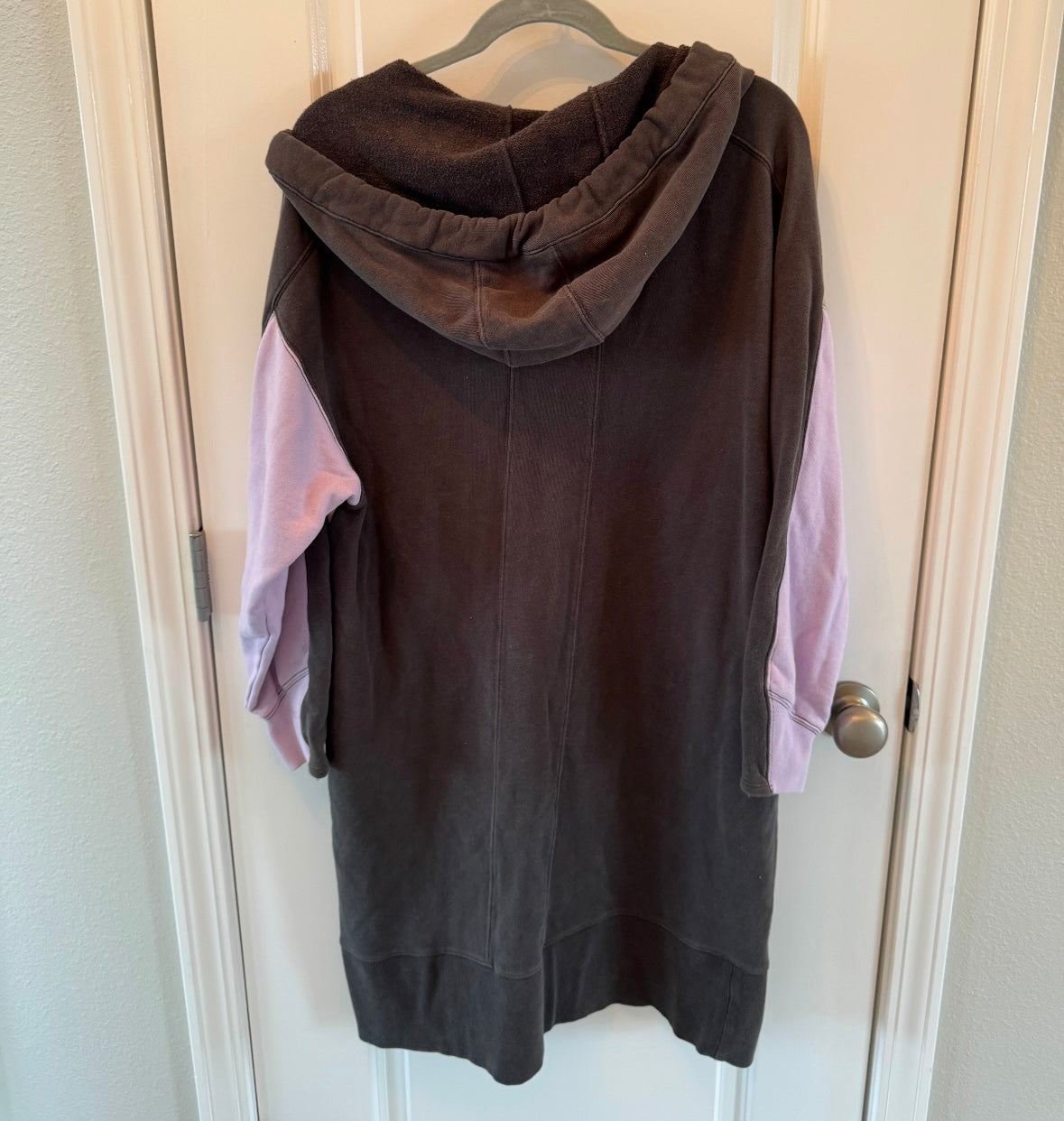 Free People FP Movement Spur Of The Moment Heather Hoodie Dress Women’s Small