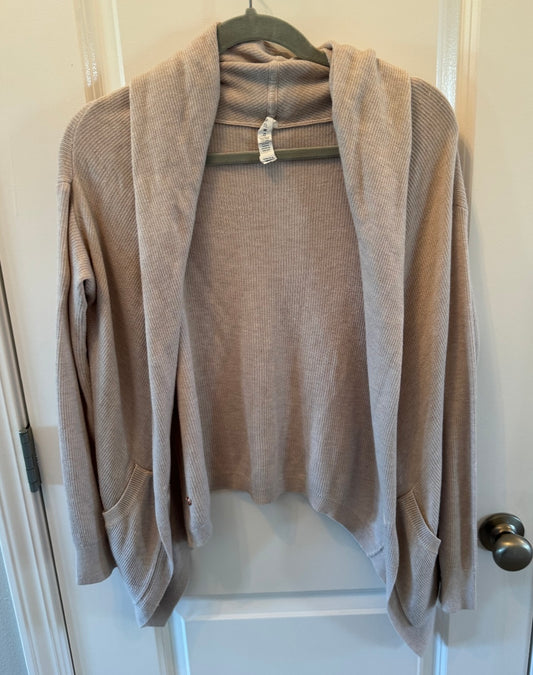 Lululemon Cashmere Blend Cardigan Sweater Women’s Size 8 Cream