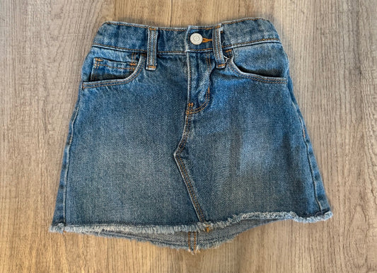Old Navy Denim Skirt Toddler Size 2T