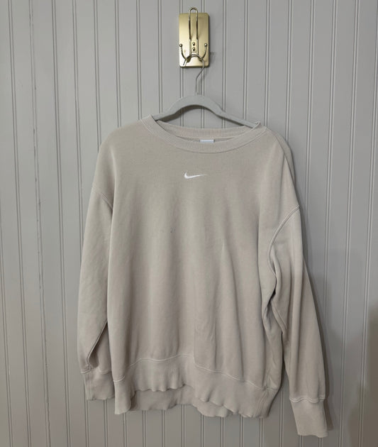 Nike Crewneck Sweatshirt Women’s Small Cream