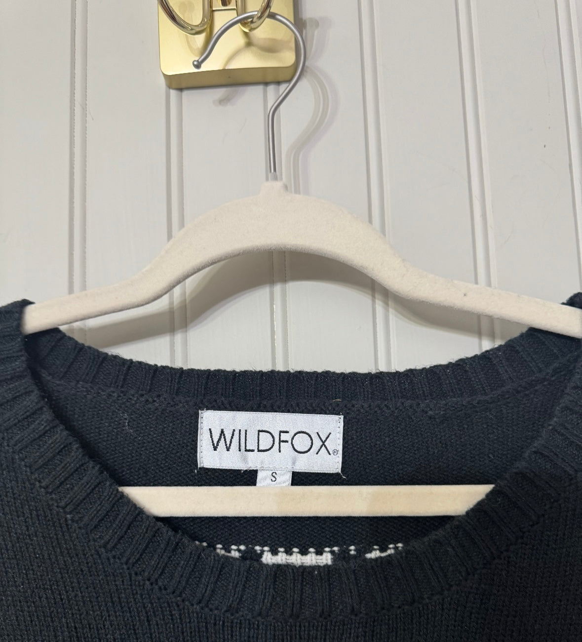 Wildfox New York Sweater Women’s Small Navy