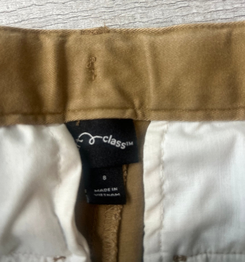 Art Class Khakis Youth Boy’s Size 8 Tan