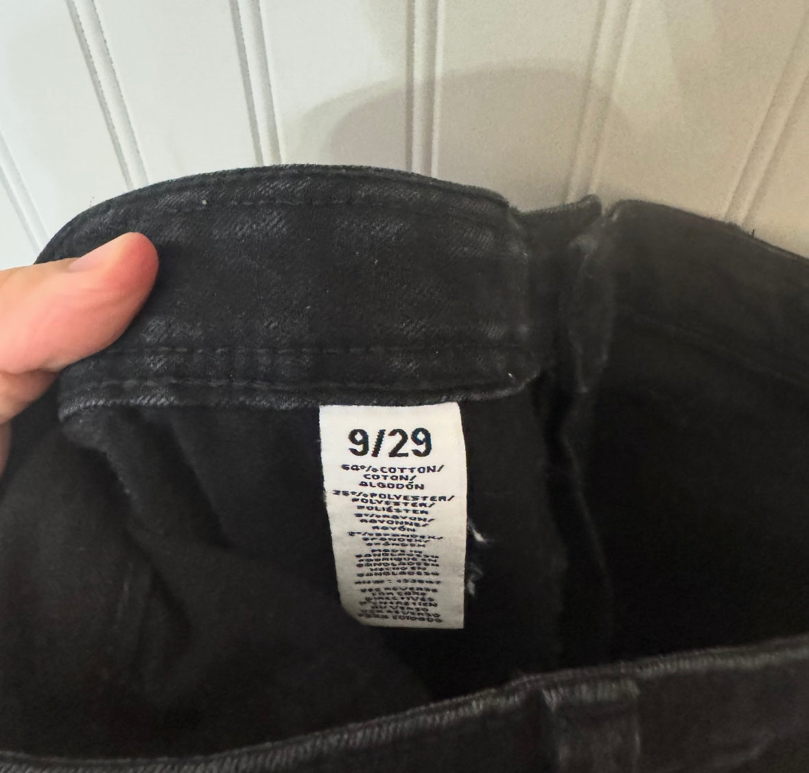 Flare Jeans Jr’s Size 9 (Women’s 29) Black