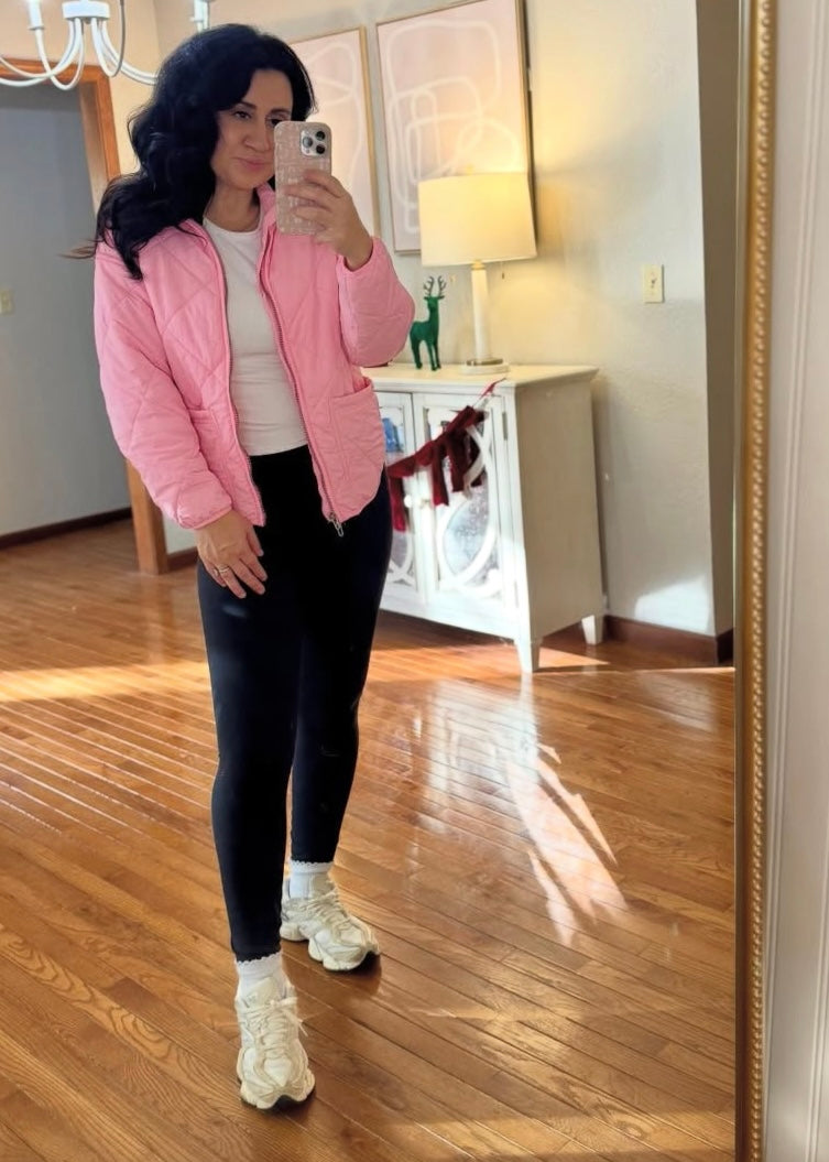 All in Motion Quilted Jacket Women’s XS Pink