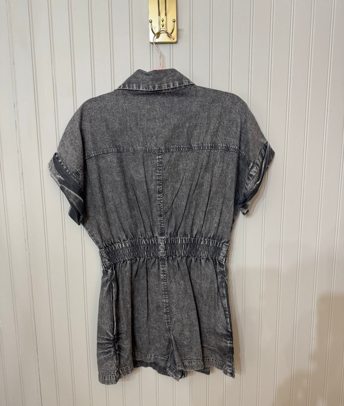 The Post Acid Wash Romper Women’s Small Black