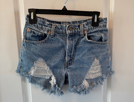 Levi’s Cutoff Denim Shorts Women’s Size 26/2