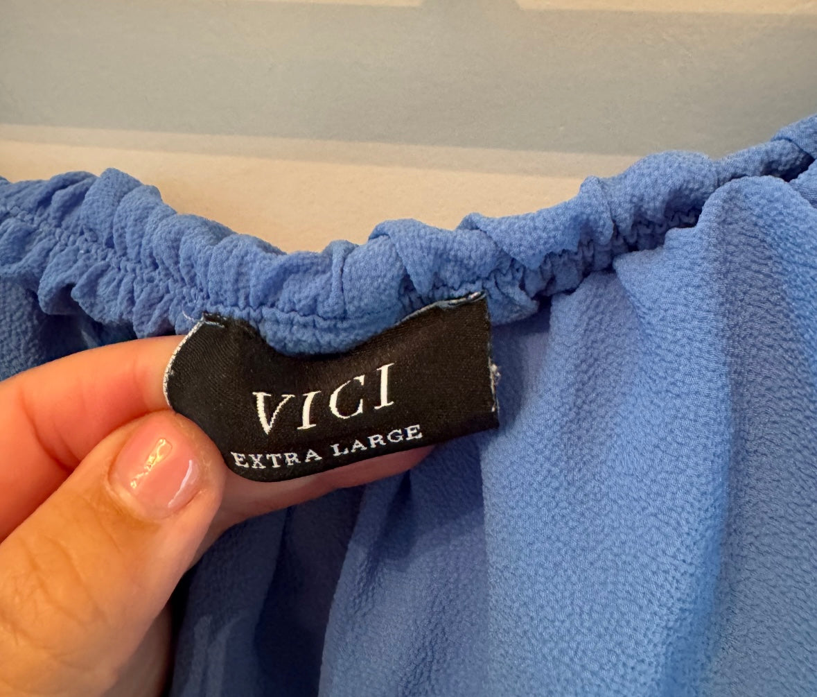 Vici Jumpsuit Women’s XL Blue