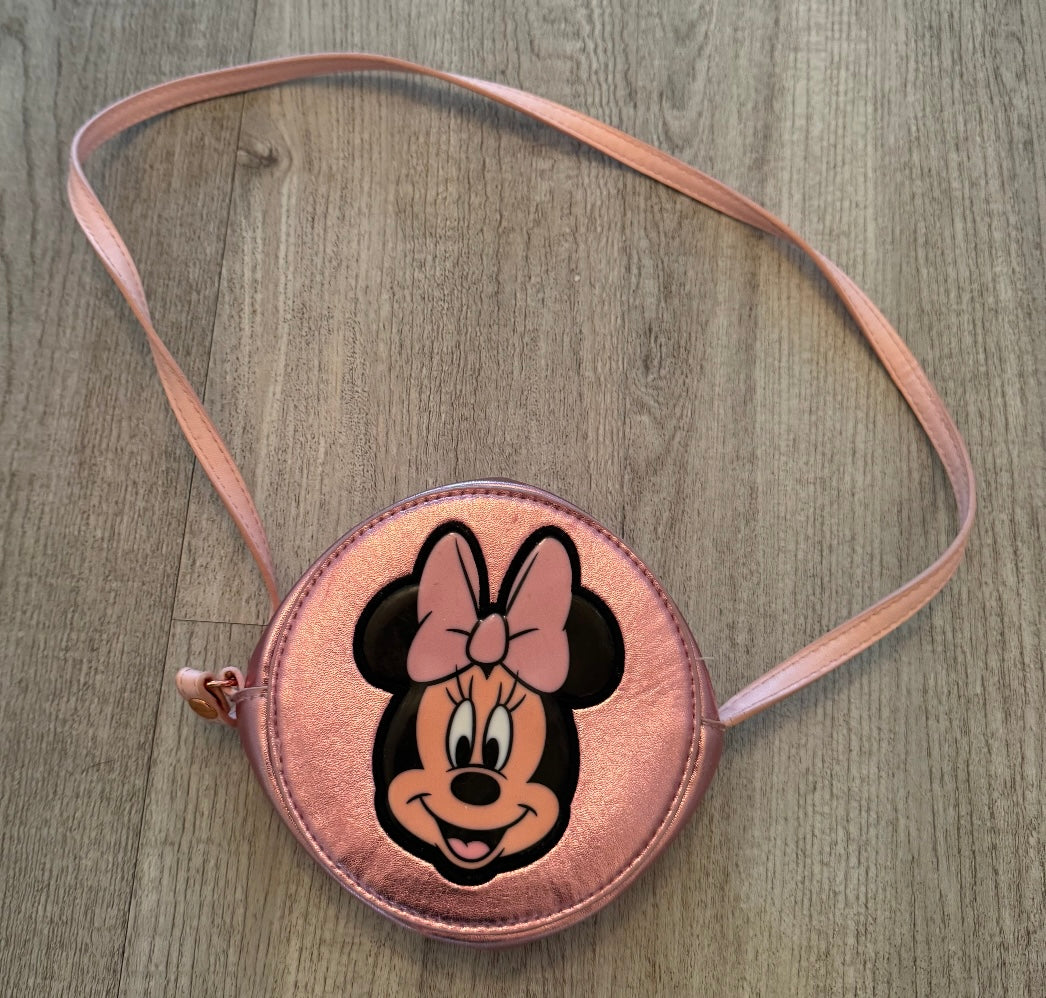 H&M Kids Minnie Mouse Metallic Shoulder Bag