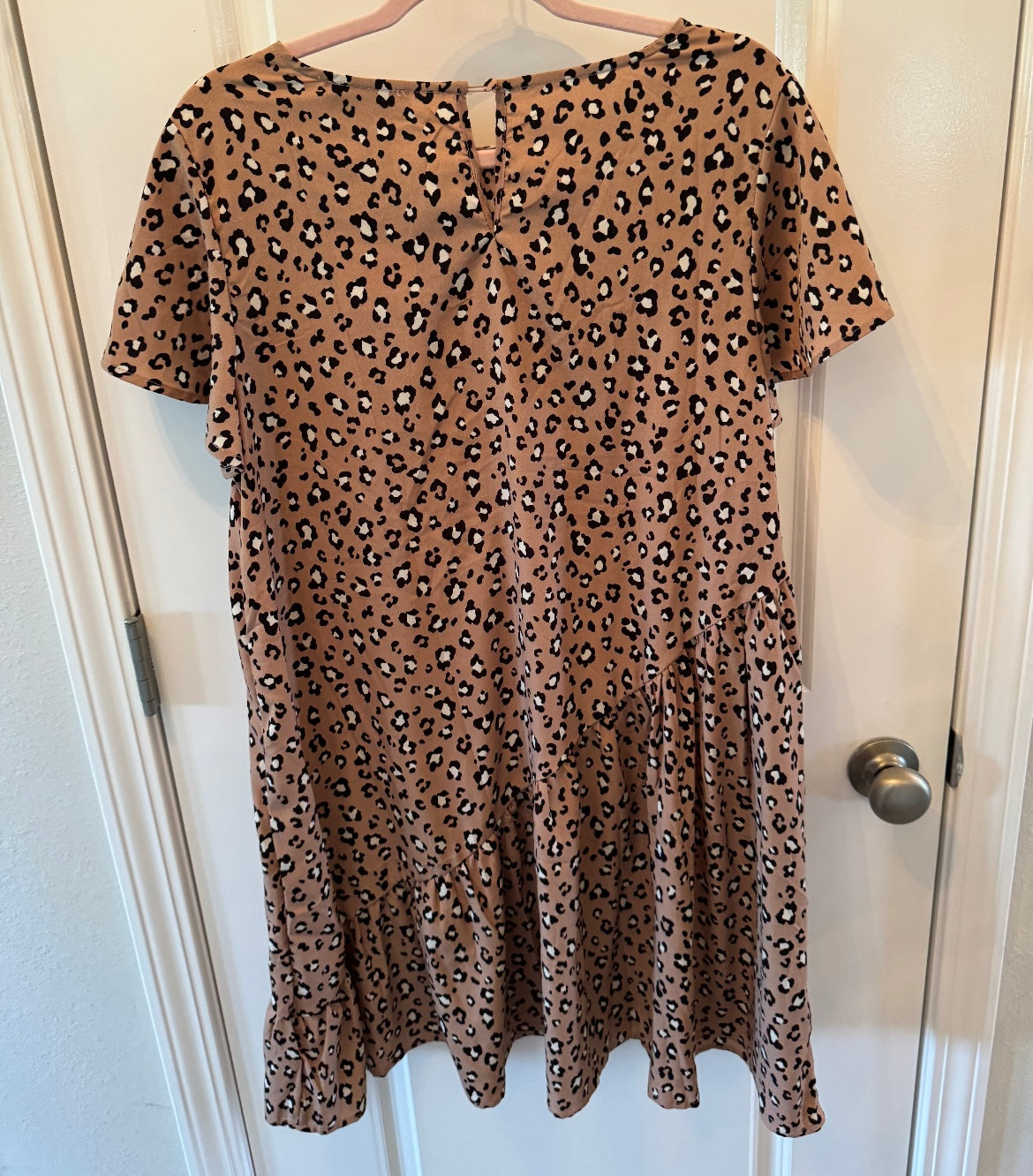 Hayden Leopard Oversized Shirt Dress Women’s Size Large