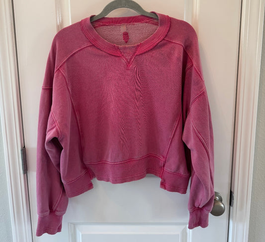 Free People FP Movement Sweatshirt Women’s Small Pink