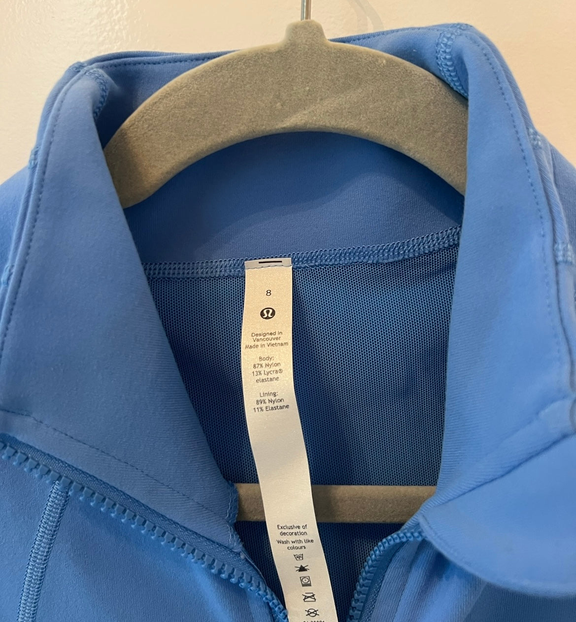 Lululemon Define Jacket Women’s Size 8 Blue
