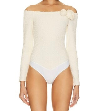 Revolve LPA Romola Bodysuit Women’s XS Ivory