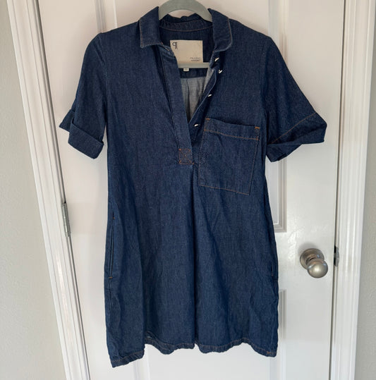 Pilcro Denim Utility Shirt Dress Women’s XS