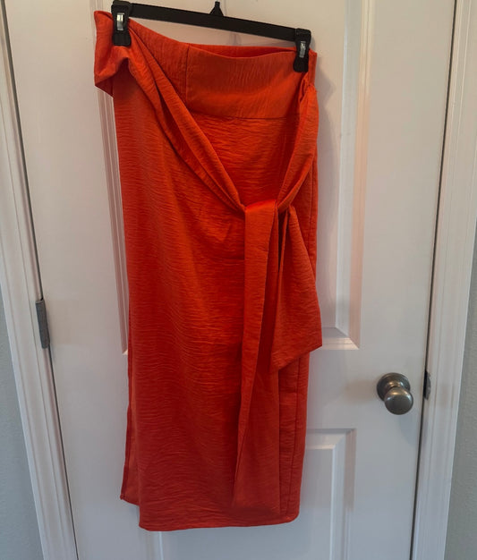 Vici Wrap Skirt Women’s XL Orange