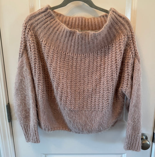 Miracle Knit Sweater Women’s Size M/L Mauve