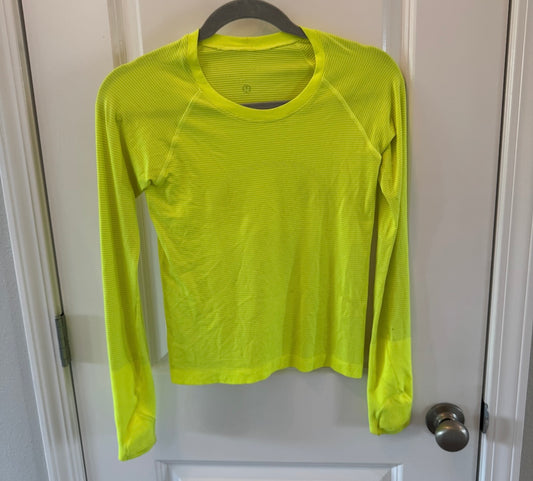 Lululemon Active Top Women’s Size 4 Neon Lime