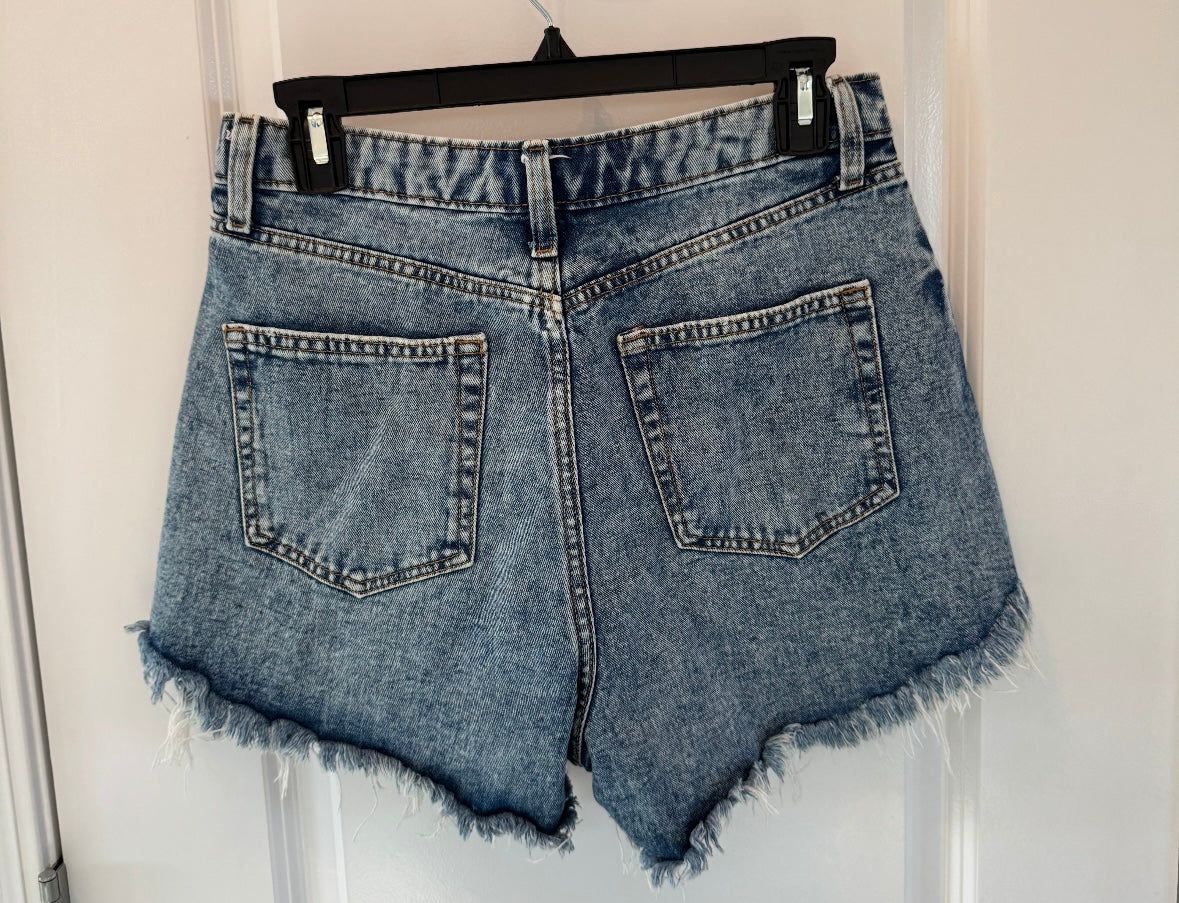 Wild Fable Highest Rise Denim Shorts Women’s Size 8