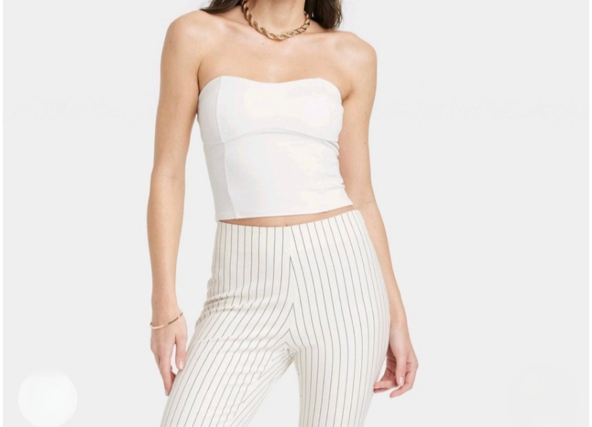 A New Day Ponte Tube Top Women’s Small