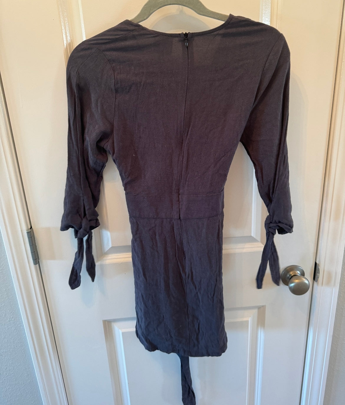 Skylar + Madison Long Sleeve Mini Dress Women’s Size Medium Dark Gray