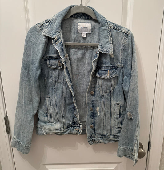 Old Navy Jean Jacket Women’s Medium Mid Wash