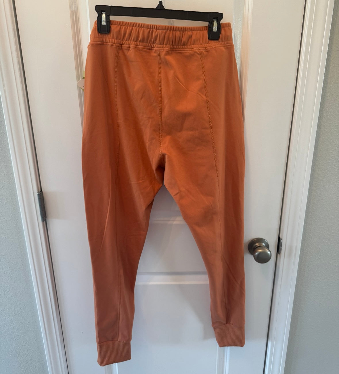 Mono B Drawstring Joggers Women’s Large Orange NWT