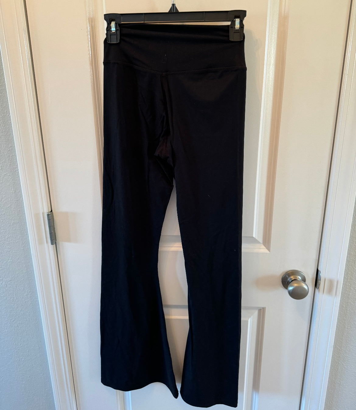 Lonely Ghost Flare Leggings Women’s Size Medium Black